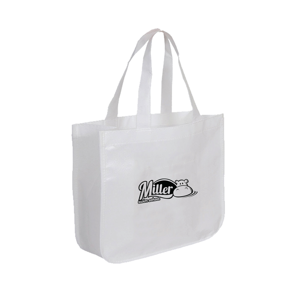 Miller Swim School: Extra Large Laminated Shopping Tote