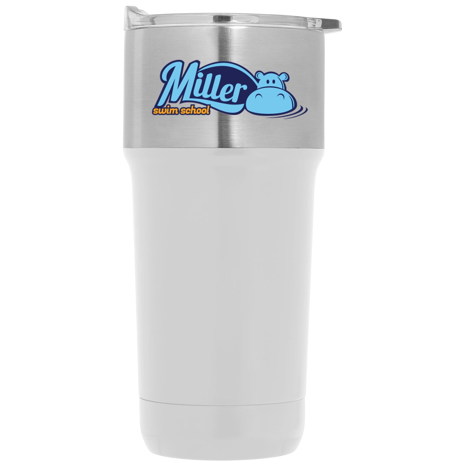 Miller Swim School: 20oz Double Wall Stainless Tumbler