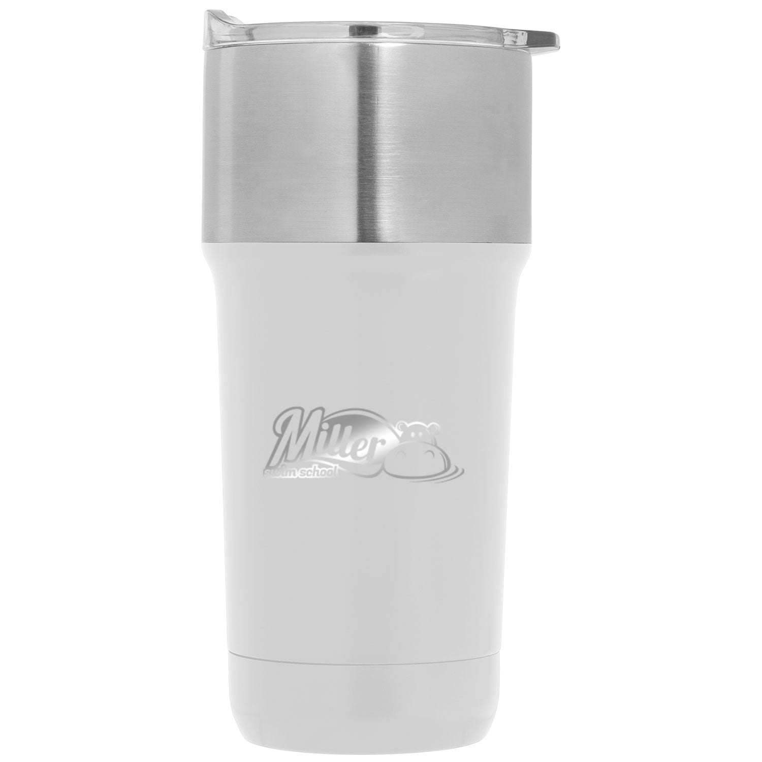 Miller Swim School: 20oz Laser Engraved Double Wall Stainless Tumbler