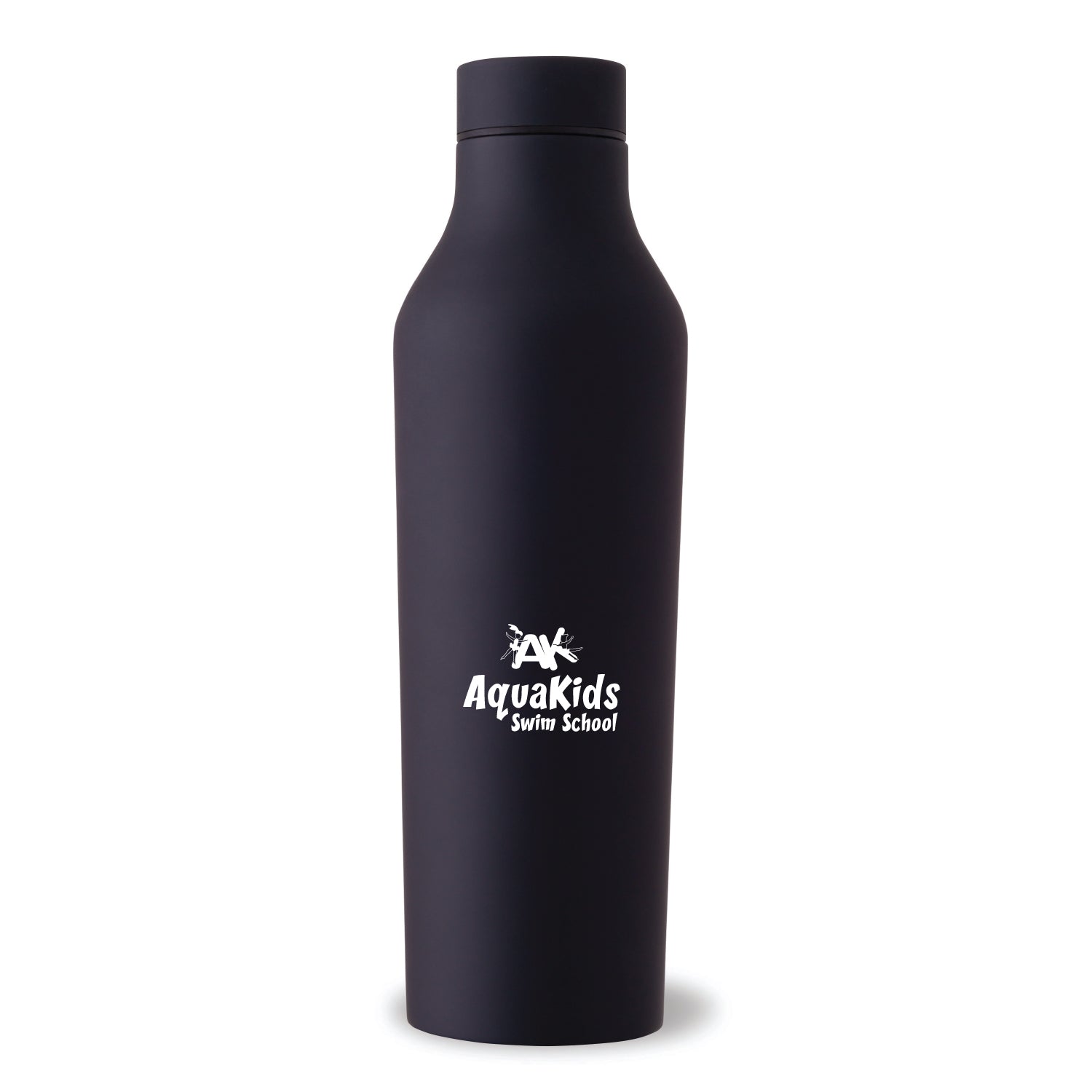 AquaKids Swim School: 20oz Stainless Steel Rubber Bottle