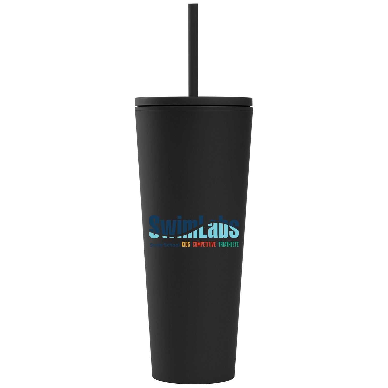 SwimLabs: 24oz Double Wall Plastic Tumblers