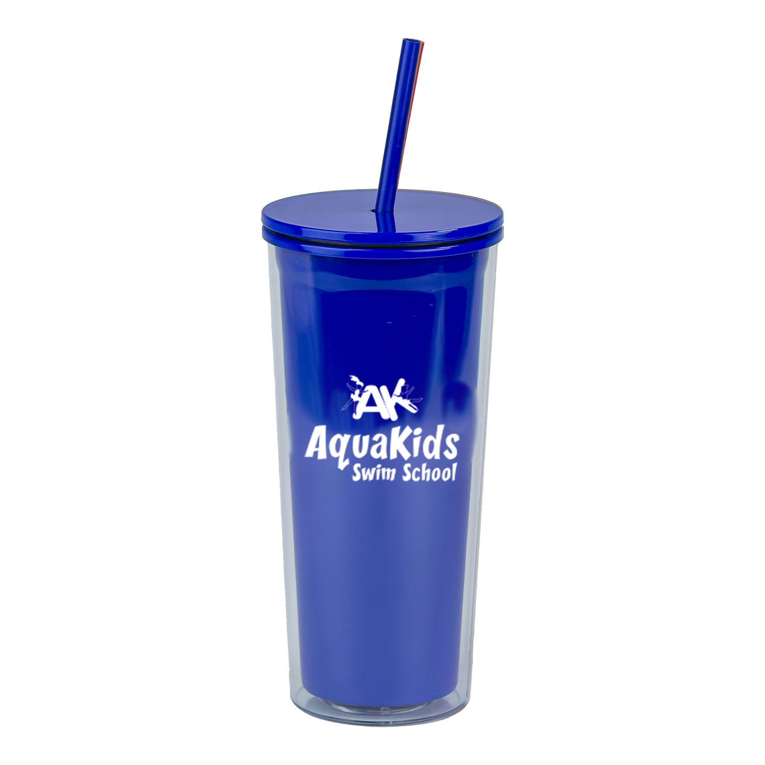 AquaKids Swim School: 24oz Double Wall Plastic Tumbler