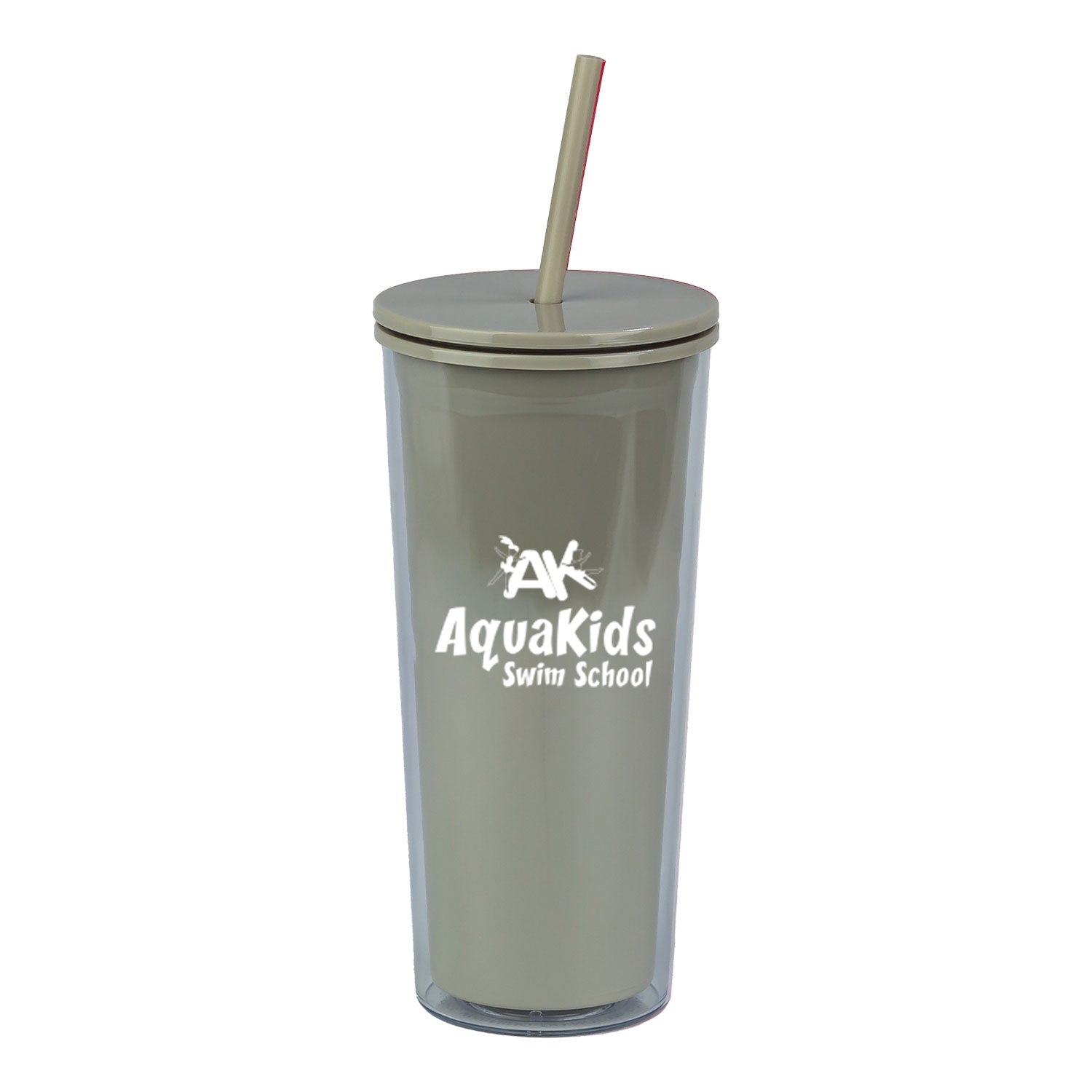 AquaKids Swim School: 24oz Double Wall Plastic Tumbler