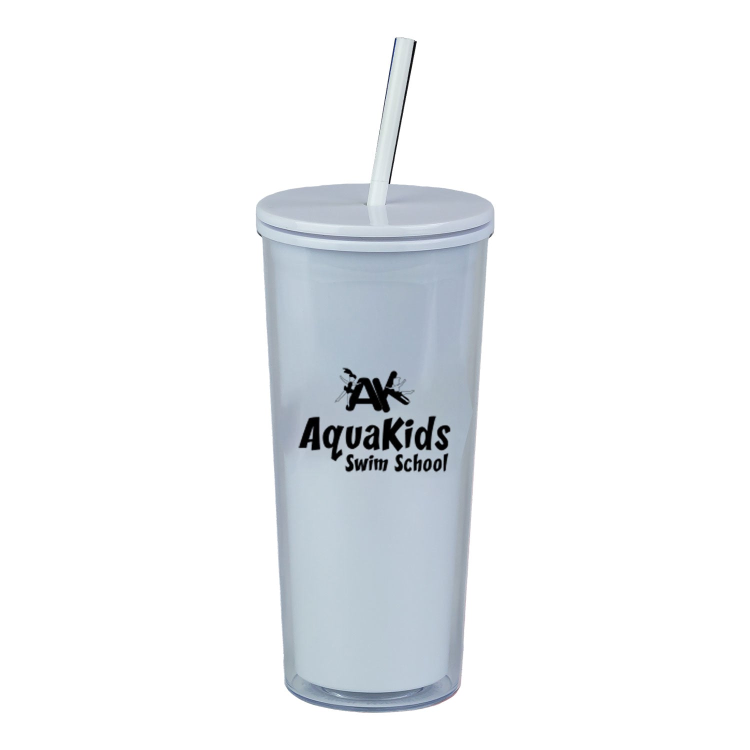 AquaKids Swim School: 24oz Double Wall Plastic Tumbler