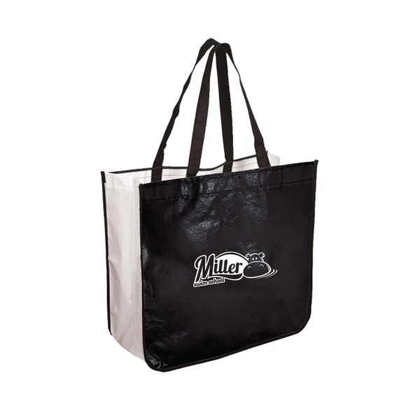 Miller Swim School: Extra Large Laminated Shopping Tote
