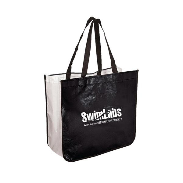SwimLabs: Extra Large Laminated Shopping Tote