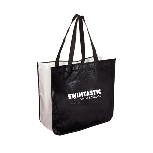 Swimtastic Swim School: Extra Large Laminated Shopping Tote