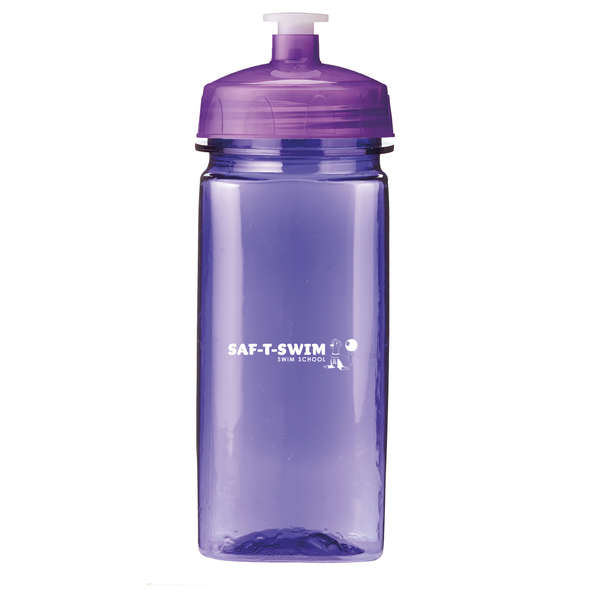 Saf-T-Swim: 16oz PolySure Squared-Up Bottle