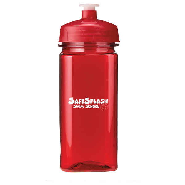 SafeSplash Swim School: 16oz PolySure Squared-Up Bottle