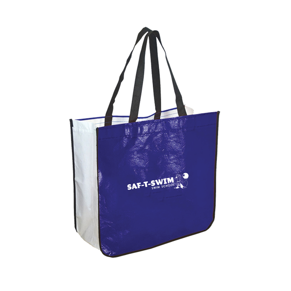Saf-T-Swim: Extra Large Laminated Shopping Tote