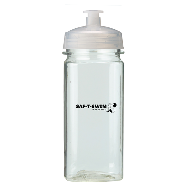 Saf-T-Swim: 16oz PolySure Squared-Up Bottle