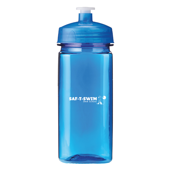 Saf-T-Swim: 16oz PolySure Squared-Up Bottle