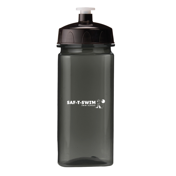 Saf-T-Swim: 16oz PolySure Squared-Up Bottle