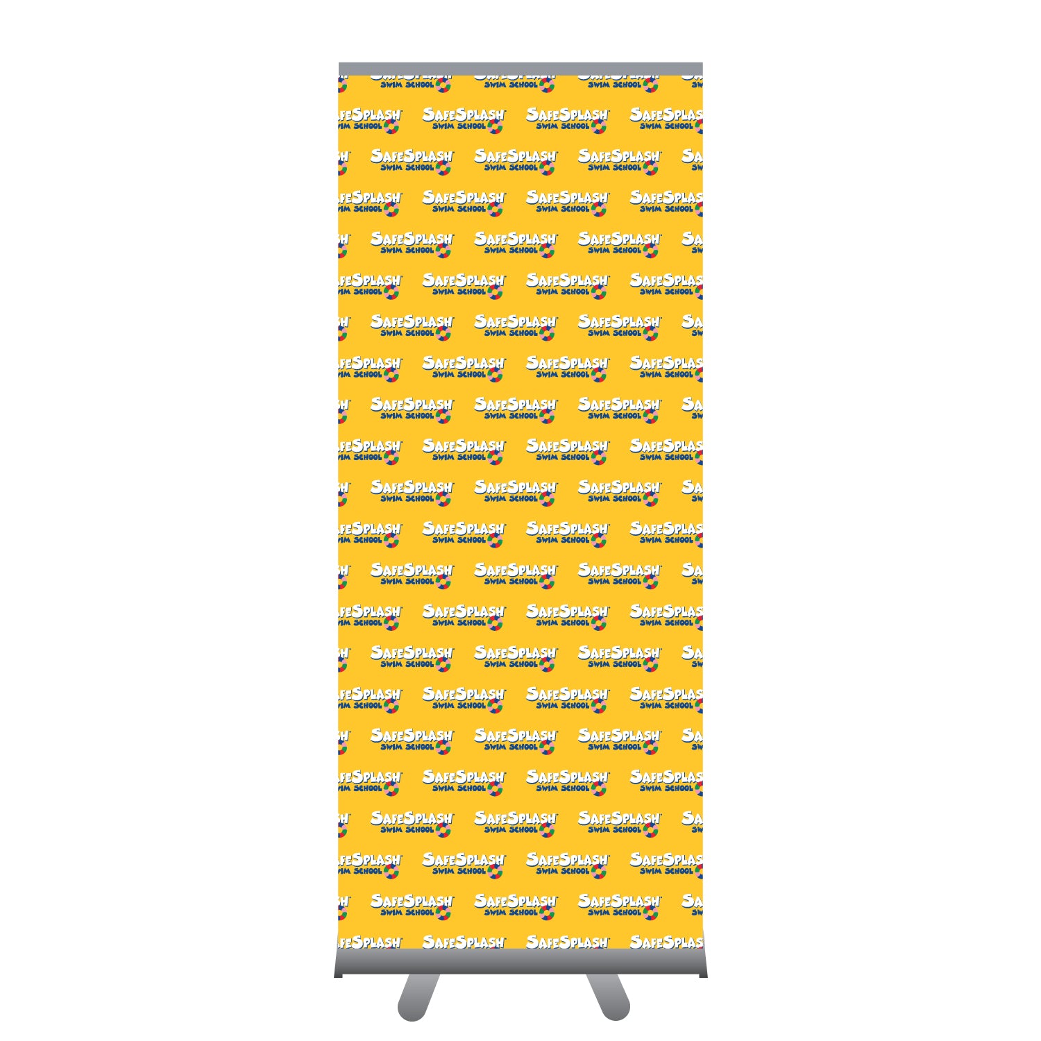 SafeSplash Swim School: Economy Banner Stand