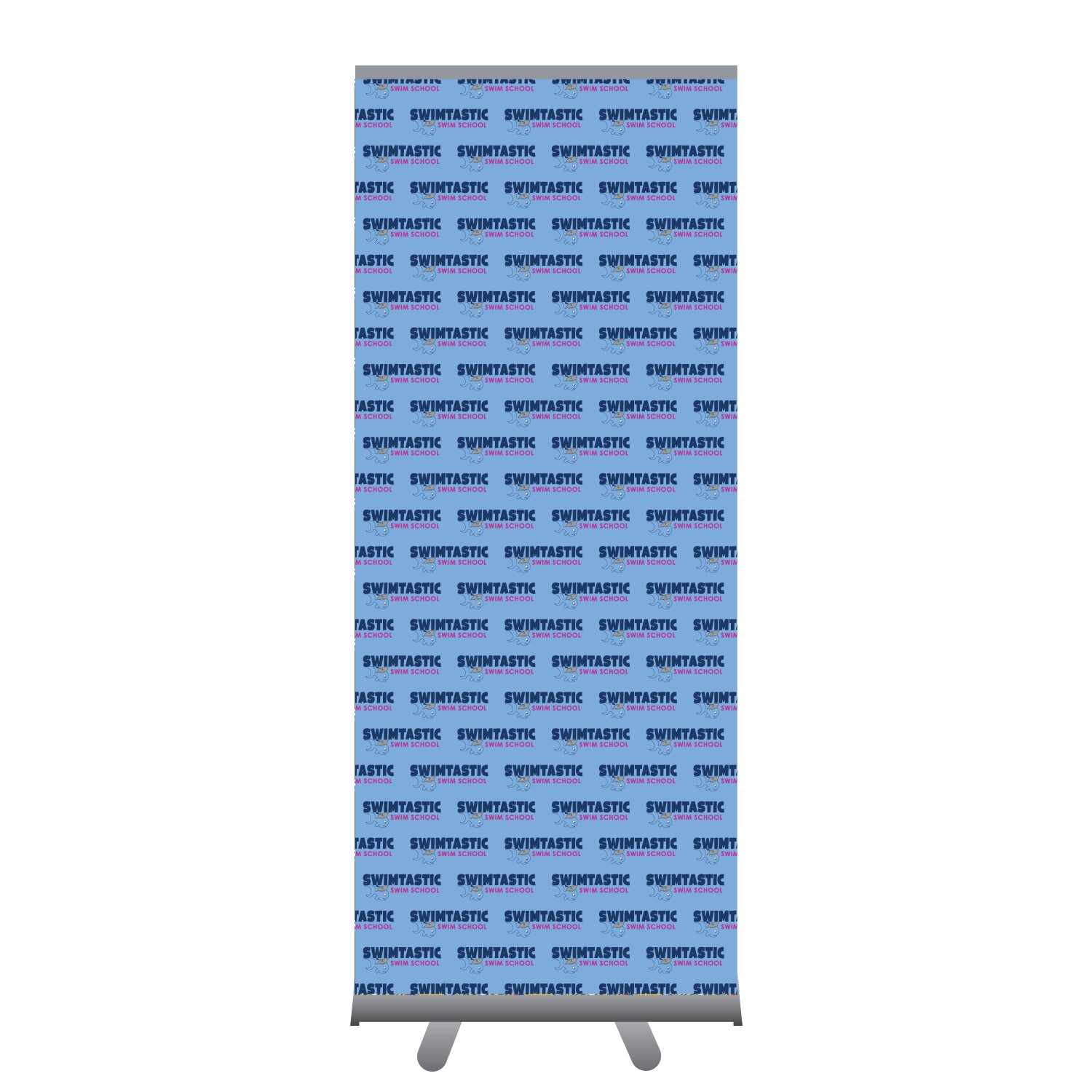 Swimtastic Swim School: Economy Banner Stand