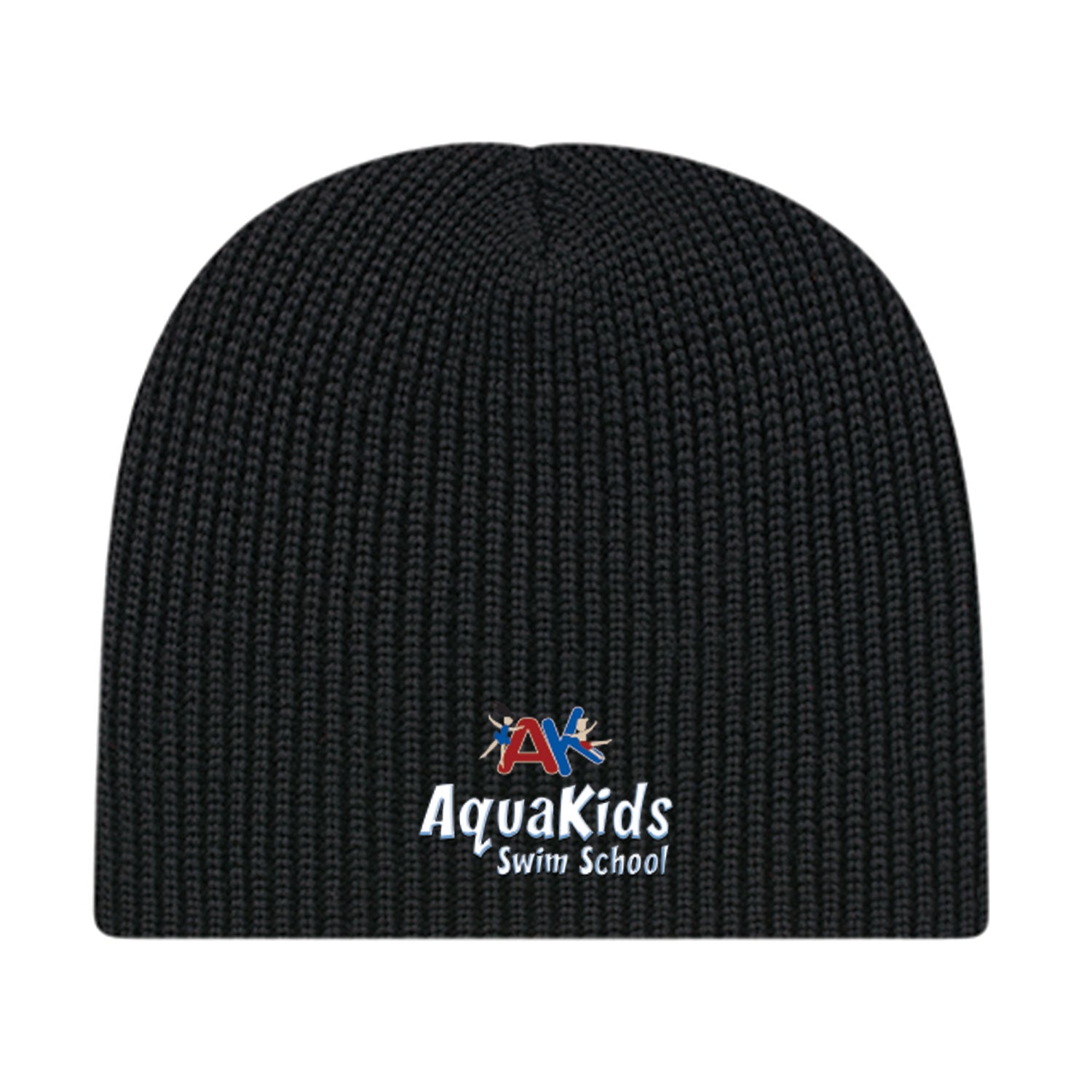 AquaKids Swim School: Economy Ribbed Knit Beanie