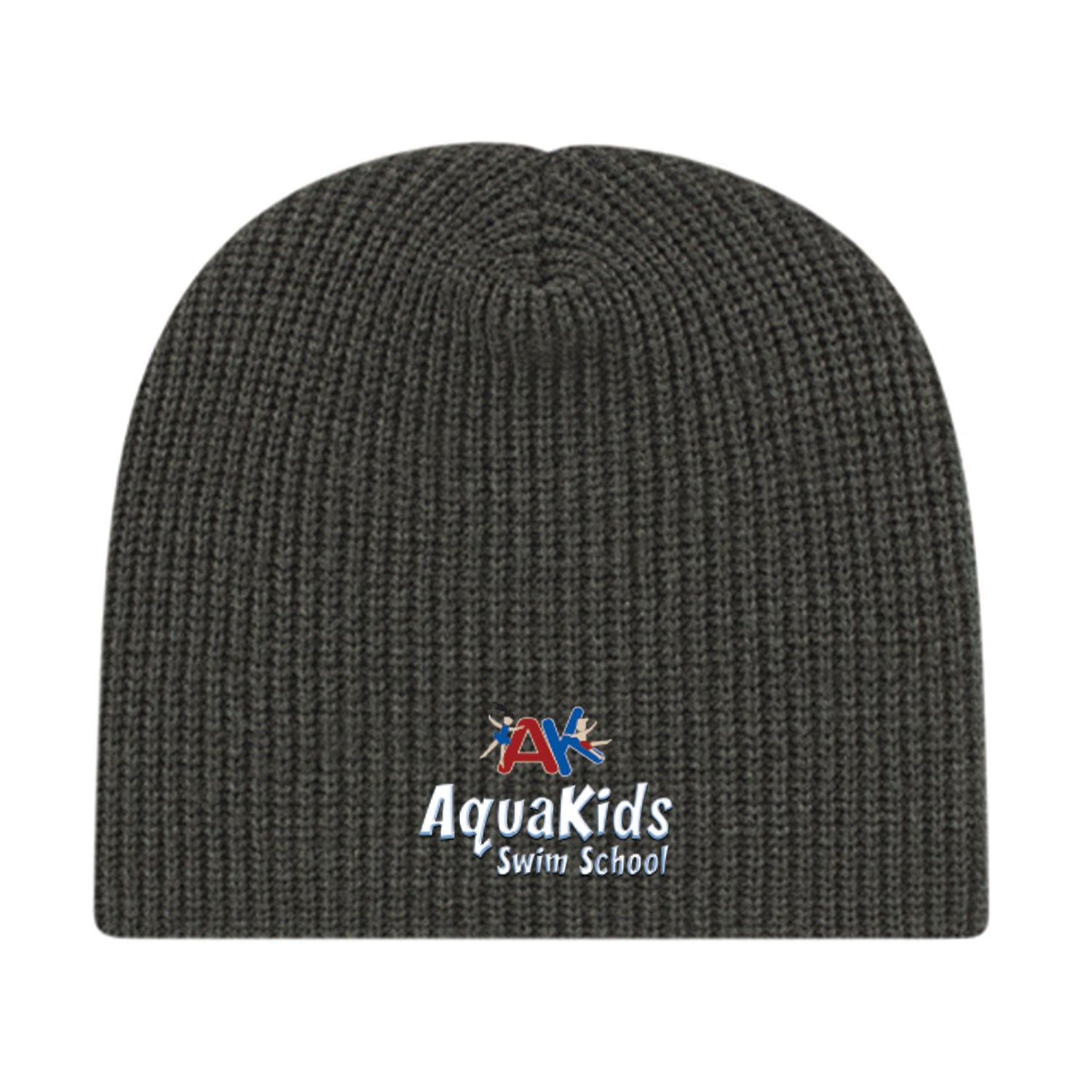 AquaKids Swim School: Economy Ribbed Knit Beanie