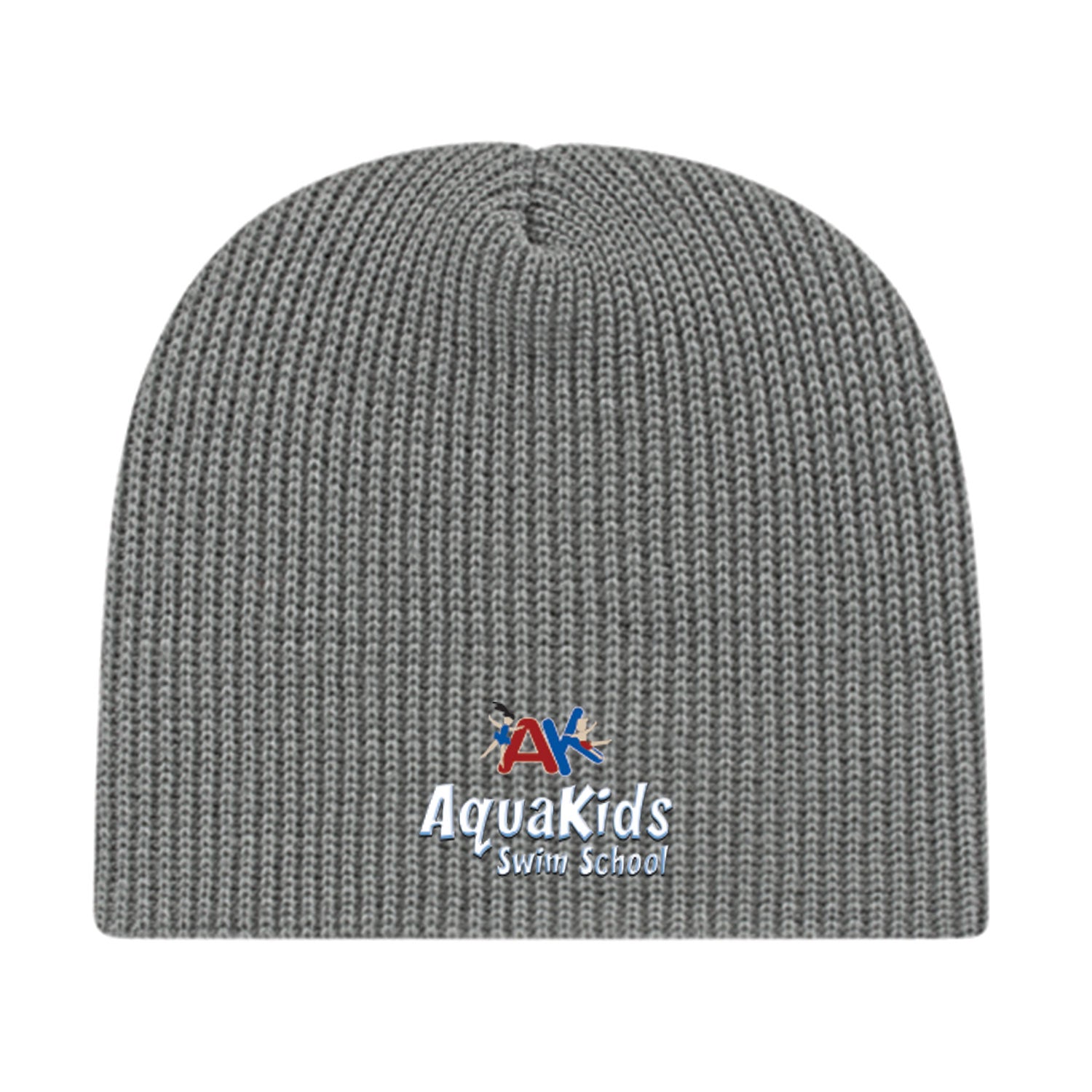 AquaKids Swim School: Economy Ribbed Knit Beanie