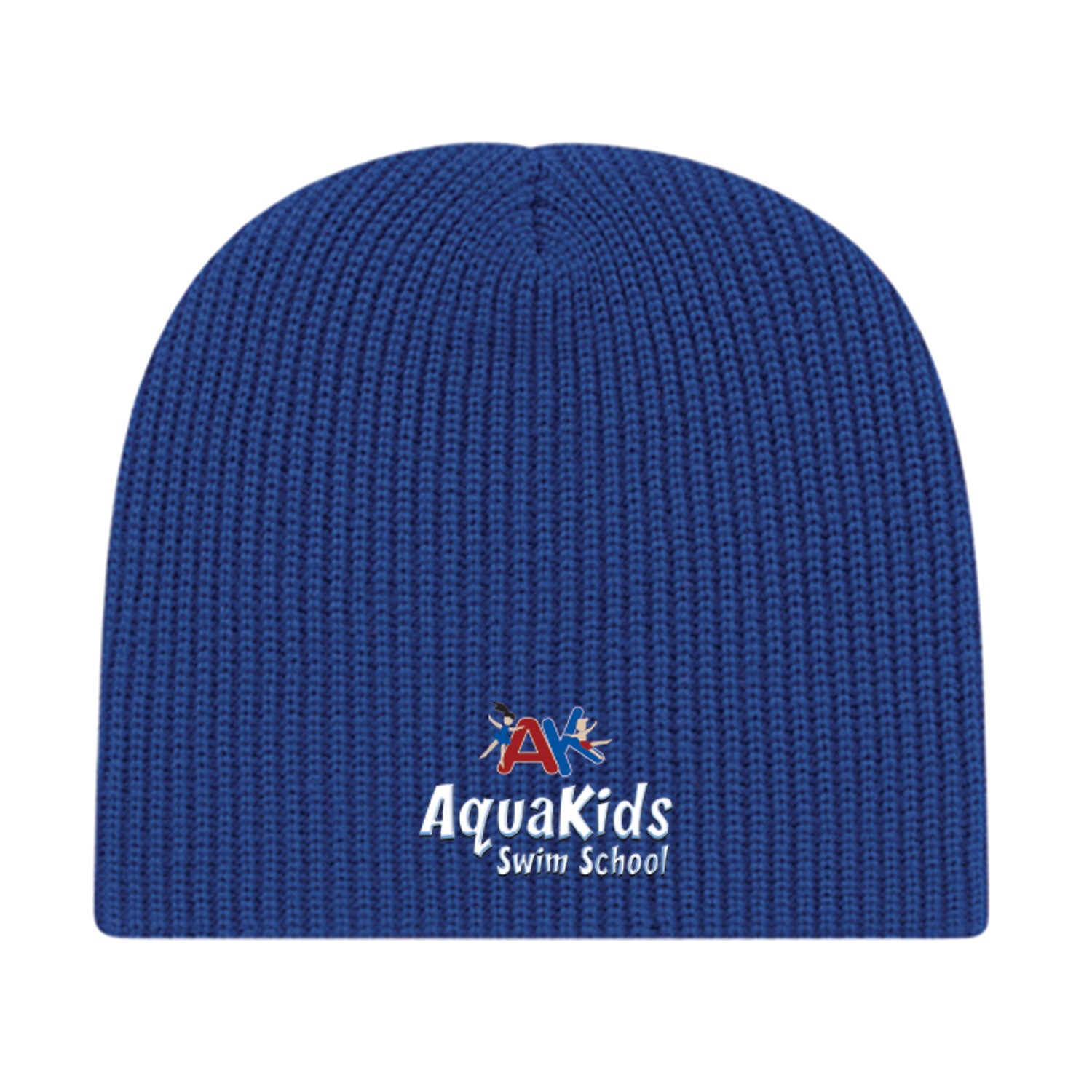 AquaKids Swim School: Economy Ribbed Knit Beanie