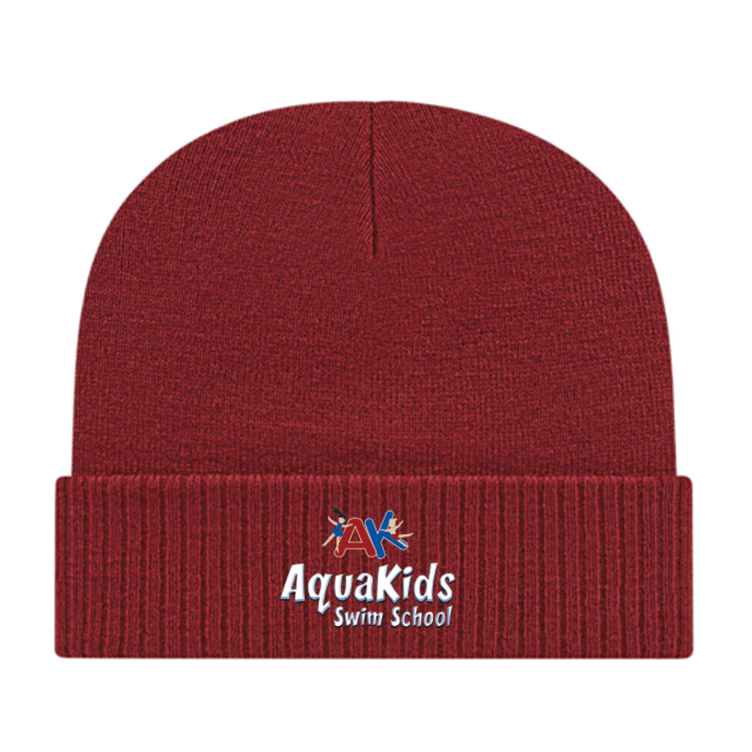 AquaKids Swim School: Knit Cap with Ribbed Cuff