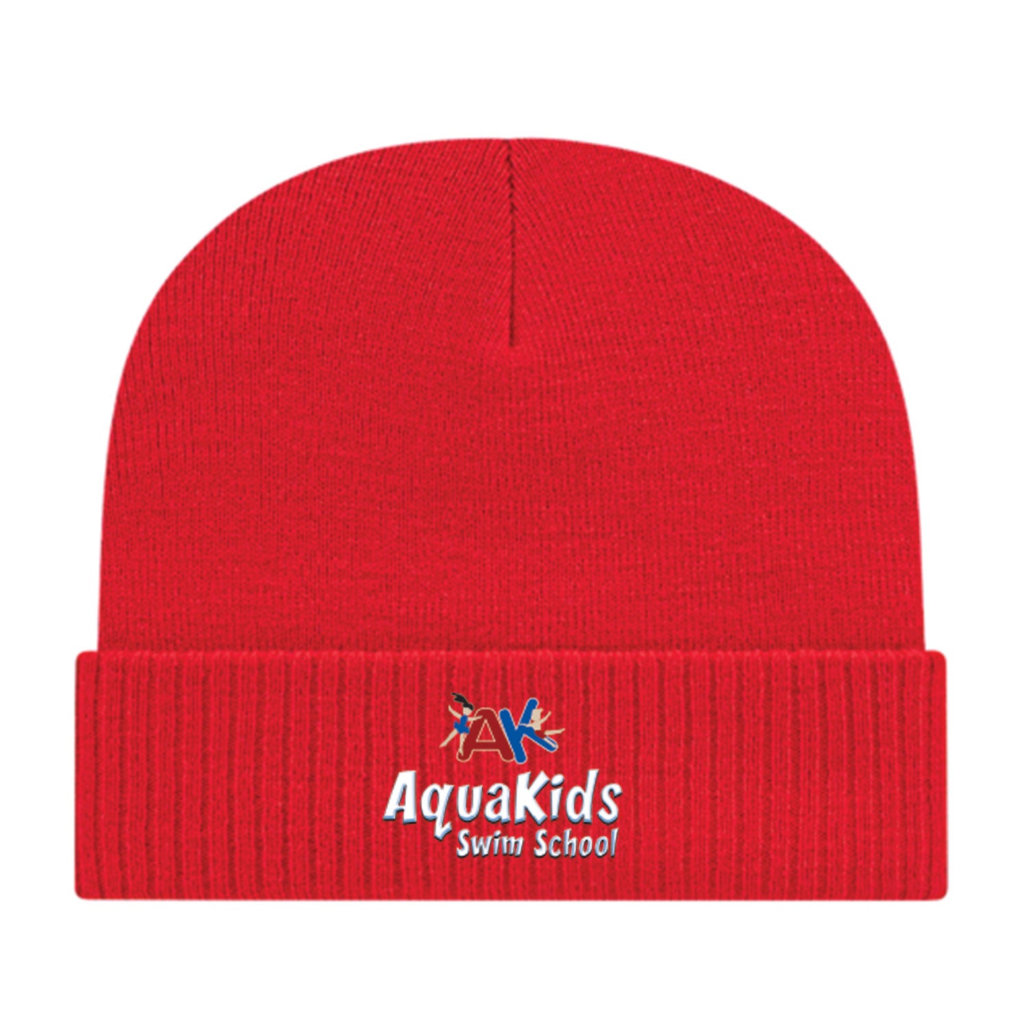 AquaKids Swim School: Knit Cap with Ribbed Cuff