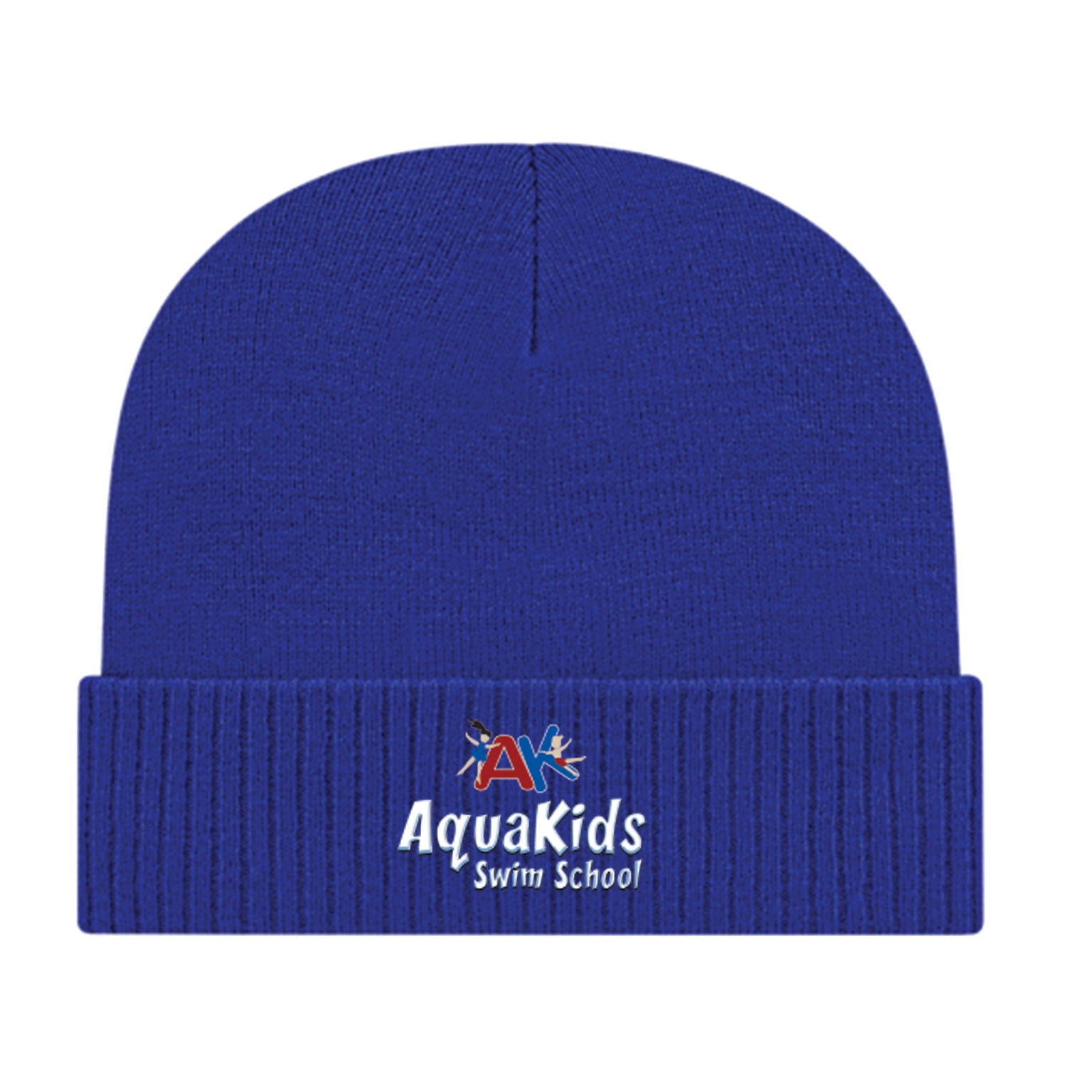 AquaKids Swim School: Knit Cap with Ribbed Cuff