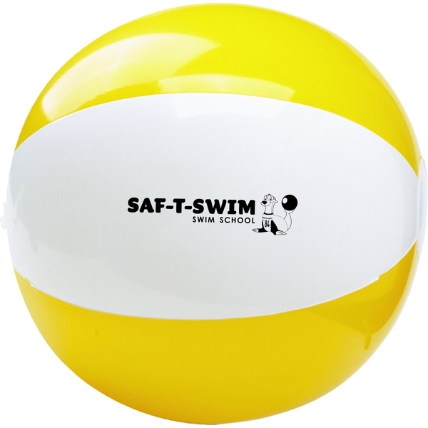 Saf-T-Swim: 6" Two-Tone Beach Ball