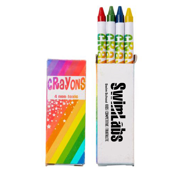 SwimLabs: 4 Count Crayon Pack