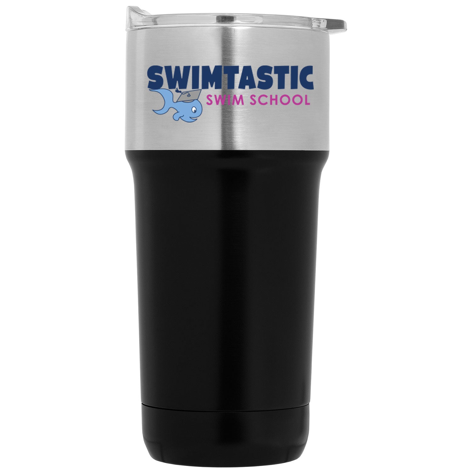 Swimtastic Swim School: 20oz Double Wall Stainless Tumbler