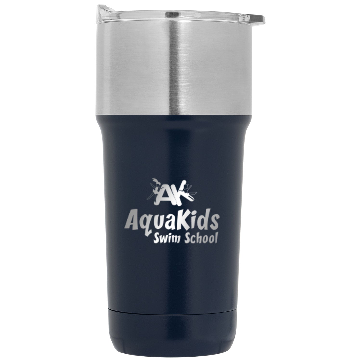 AquaKids Swim School: 20oz Laser Engraved Double Wall Stainless Tumbler