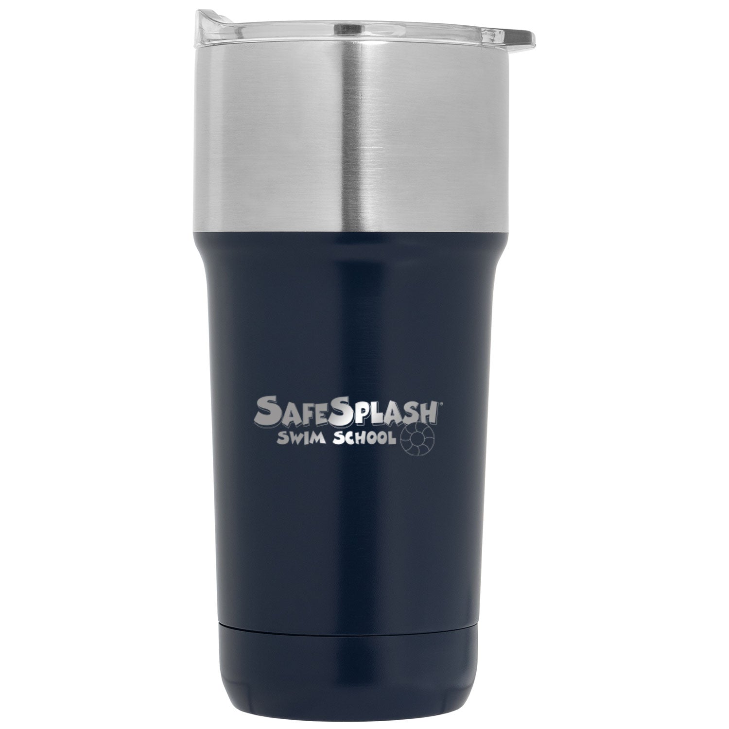 SafeSplash Swim School: 20oz Laser Engraved Double Wall Stainless Tumbler