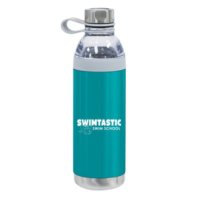 Swimtastic Swim School: Dual Opening Stainless Steel Water Bottle