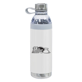 Miller Swim School: Dual Opening Stainless Steel Water Bottle