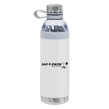 Saf-T-Swim: Dual Opening Stainless Steel Water Bottle