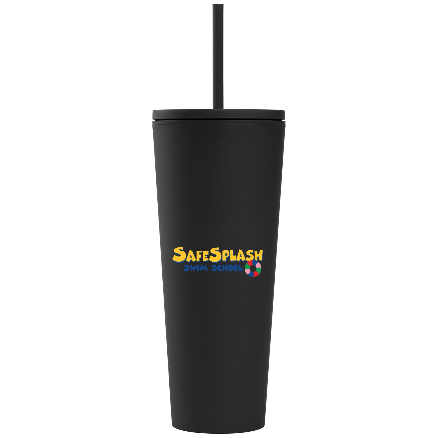 SafeSplash Swim School: 24oz Double Wall Plastic Tumblers