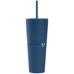 Saf-T-Swim: 24oz Double Wall Plastic Tumblers