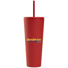 SafeSplash Swim School: 24oz Double Wall Plastic Tumblers