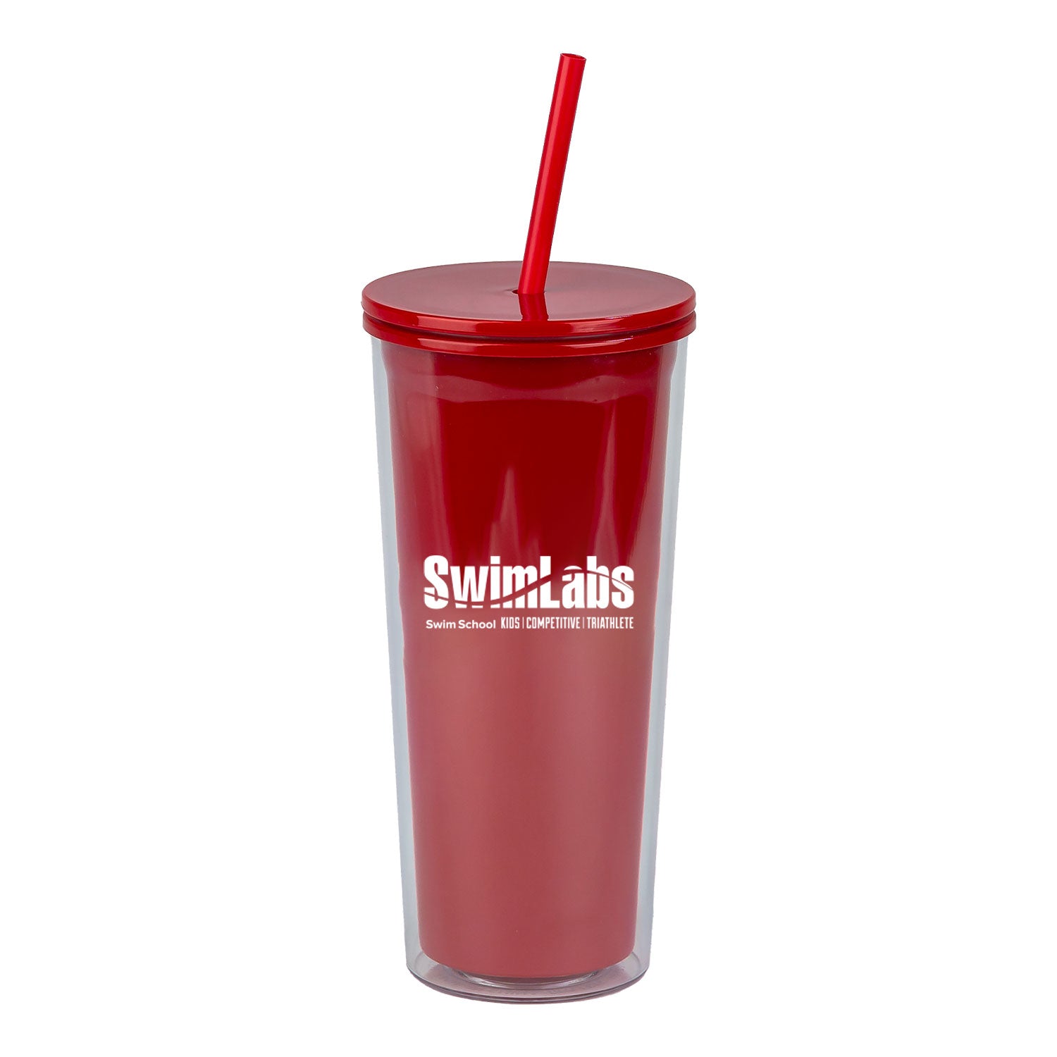 SwimLabs: 24oz Double Wall Plastic Tumbler