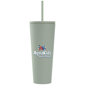 AquaKids Swim School: 24oz Double Wall Plastic Tumblers