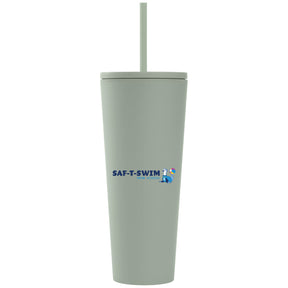 Saf-T-Swim: 24oz Double Wall Plastic Tumblers