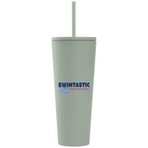 Swimtastic Swim School: 24oz Double Wall Plastic Tumblers