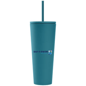 SafeSplash Swim School: 24oz Double Wall Plastic Tumblers