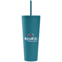 AquaKids Swim School: 24oz Double Wall Plastic Tumblers