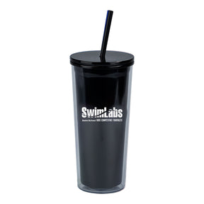 SwimLabs: 24oz Double Wall Plastic Tumbler