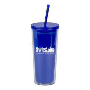 SwimLabs: 24oz Double Wall Plastic Tumbler