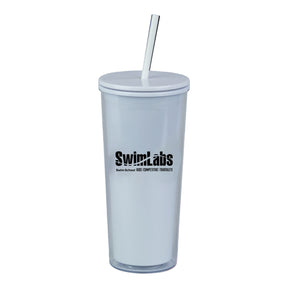 SwimLabs: 24oz Double Wall Plastic Tumbler