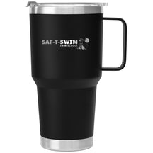 Saf-T-Swim: 30oz Laser Engraved Stainless Steel Tumbler