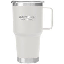 SafeSplash Swim School: 30oz Laser Engraved Stainless Steel Tumbler