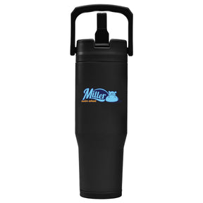 Miller Swim School: 32oz Double Wall Stainless Steel Tumbler