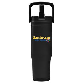 SafeSplash Swim School: 32oz Double Wall Stainless Steel Tumbler